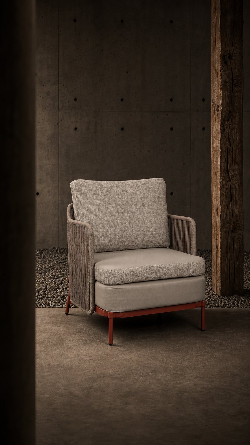AI product shot of Aeri Armchair