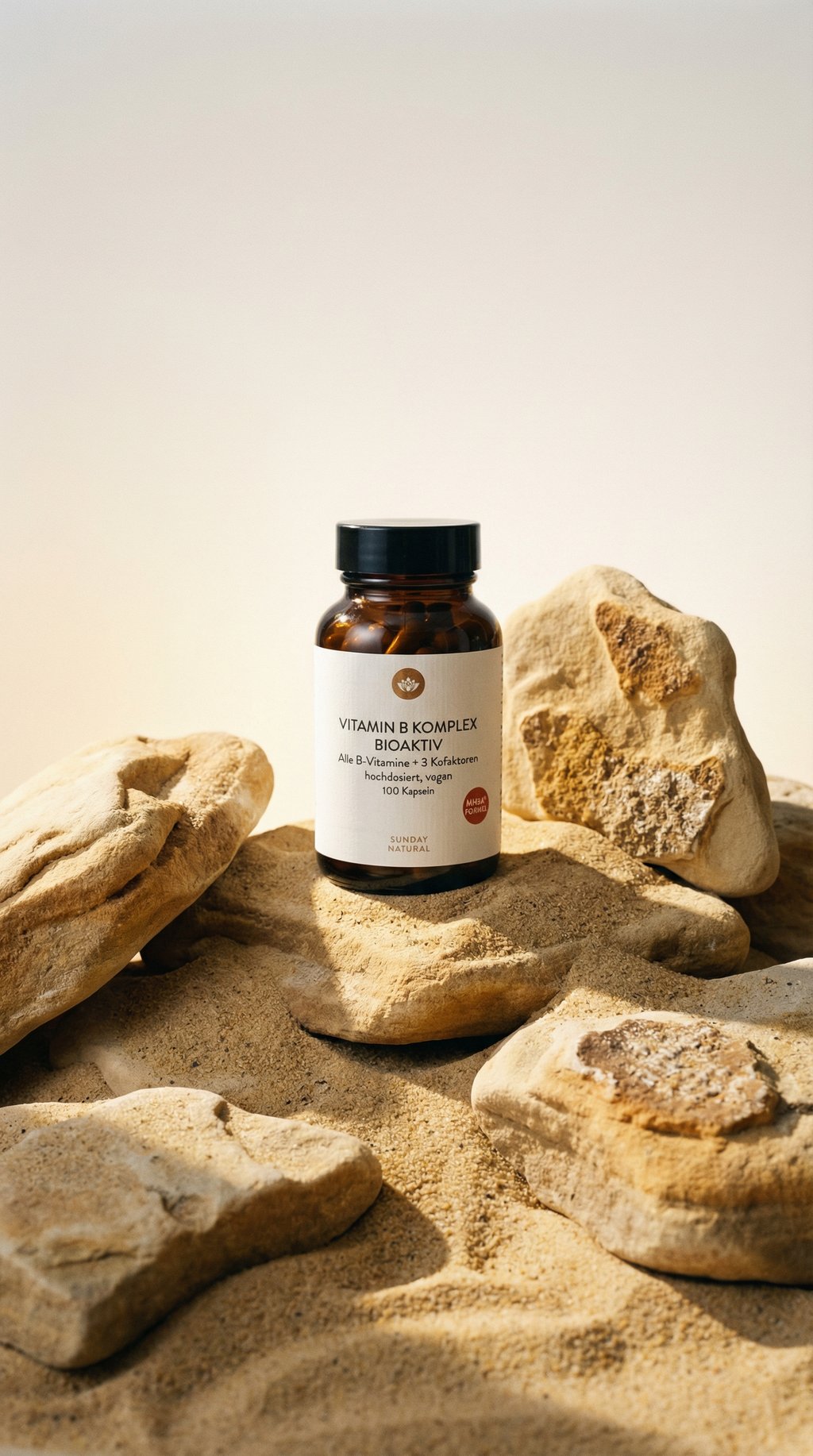 AI product shot of Vitamin B