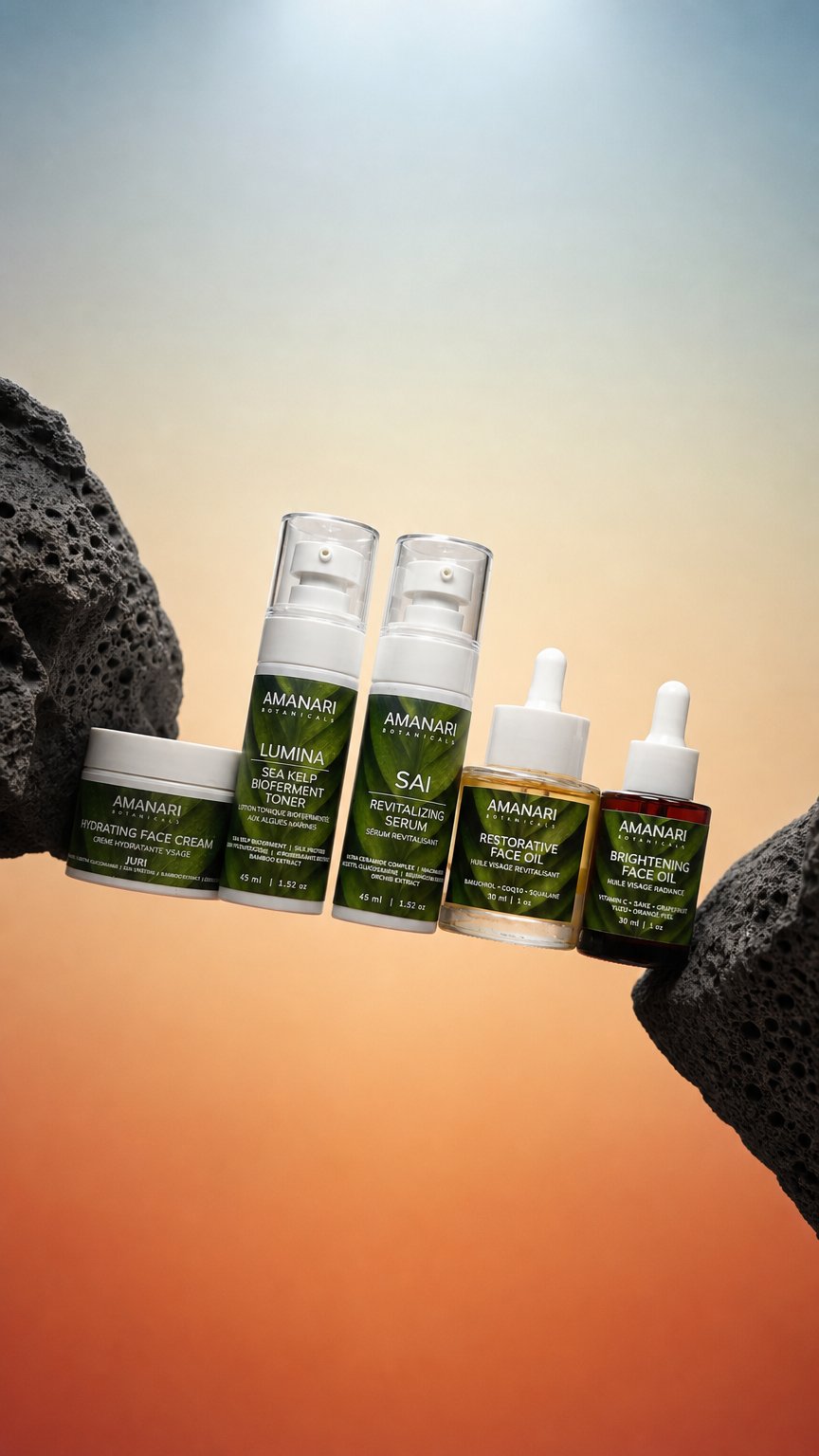 AI product shot of THE AMANARI RITUAL