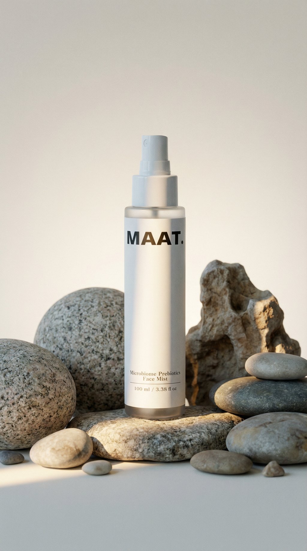 AI product shot of Microbiome Prebiotics Face Mist 100ml