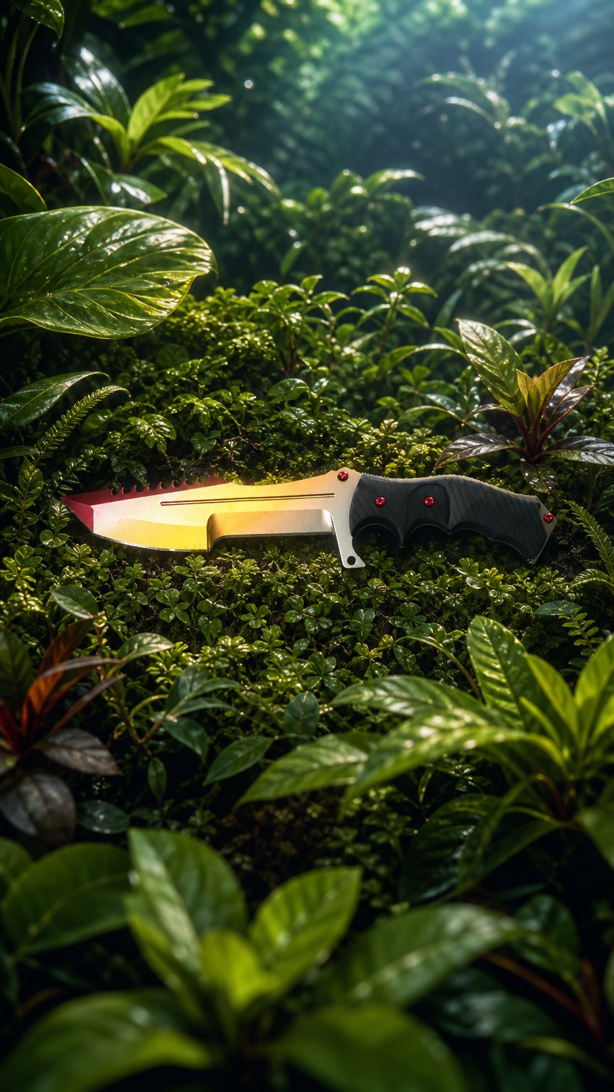 AI product shot of Huntsman Knife