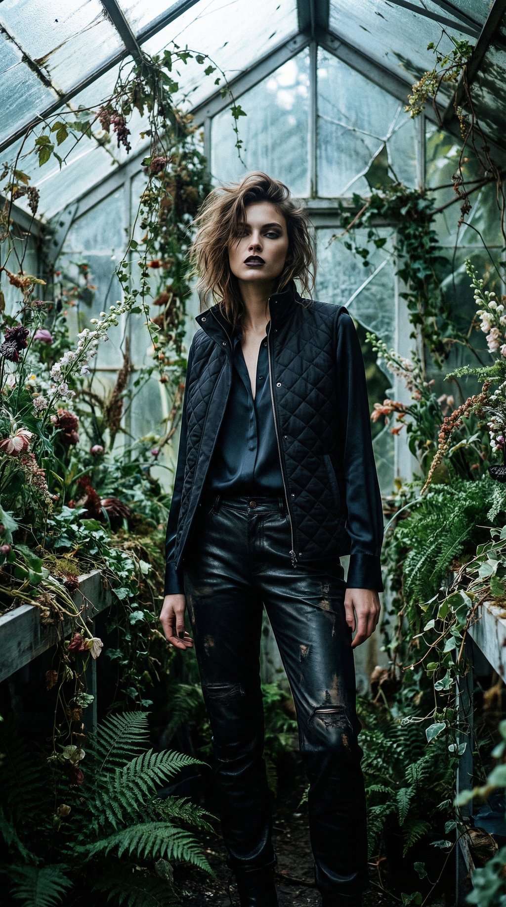 AI product shot of La Doudoune (Snap-in Vest)