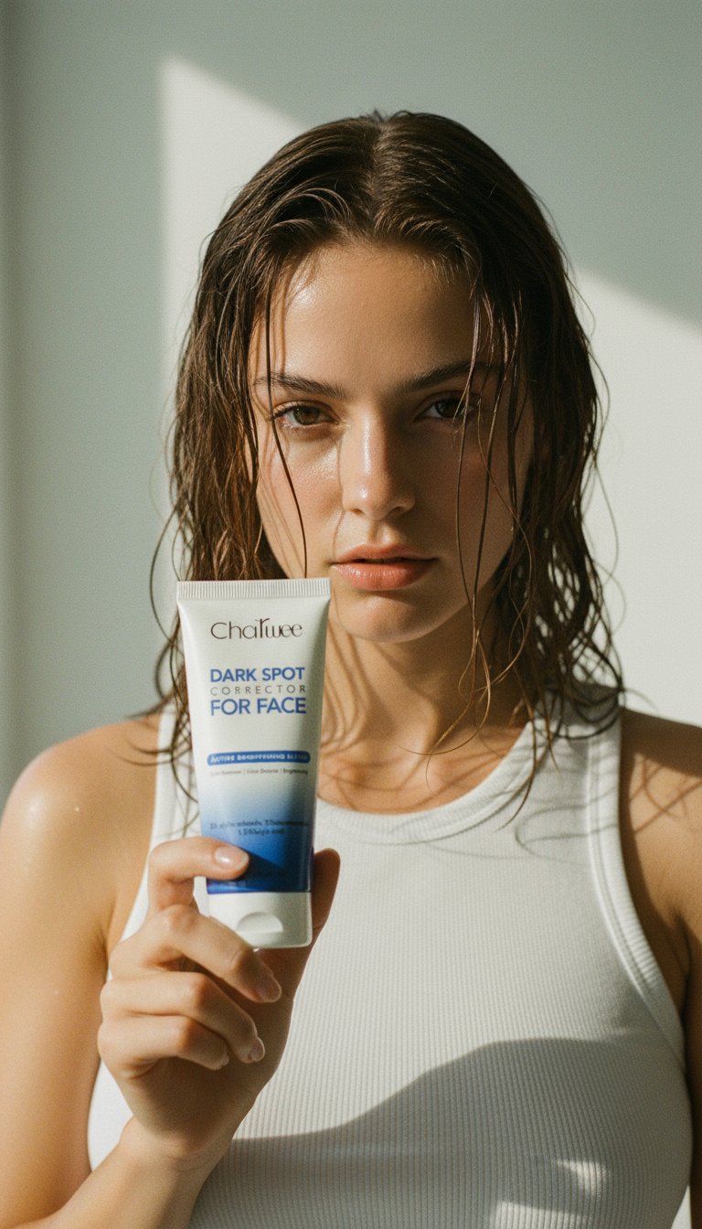 AI product shot of Charwee Dark Spot Corrector For Face with Active Brightening Blend