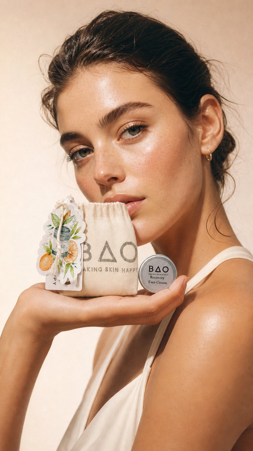 AI product shot of Recovery Face Cream Trial Pot · 5ml