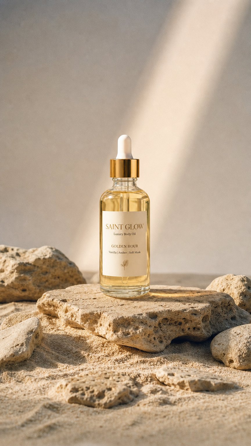 AI product shot of Golden Hour