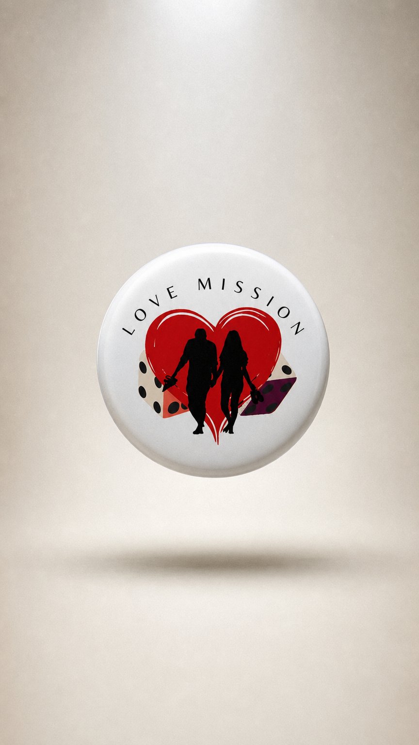 AI product shot of Love Mission