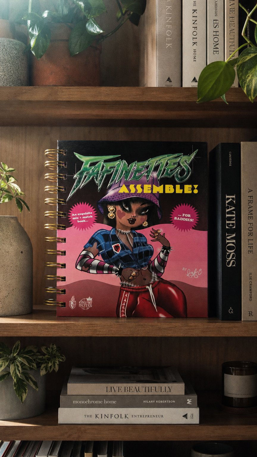 AI product shot of Fafinettes Assemble! by Fafi Pre-Order