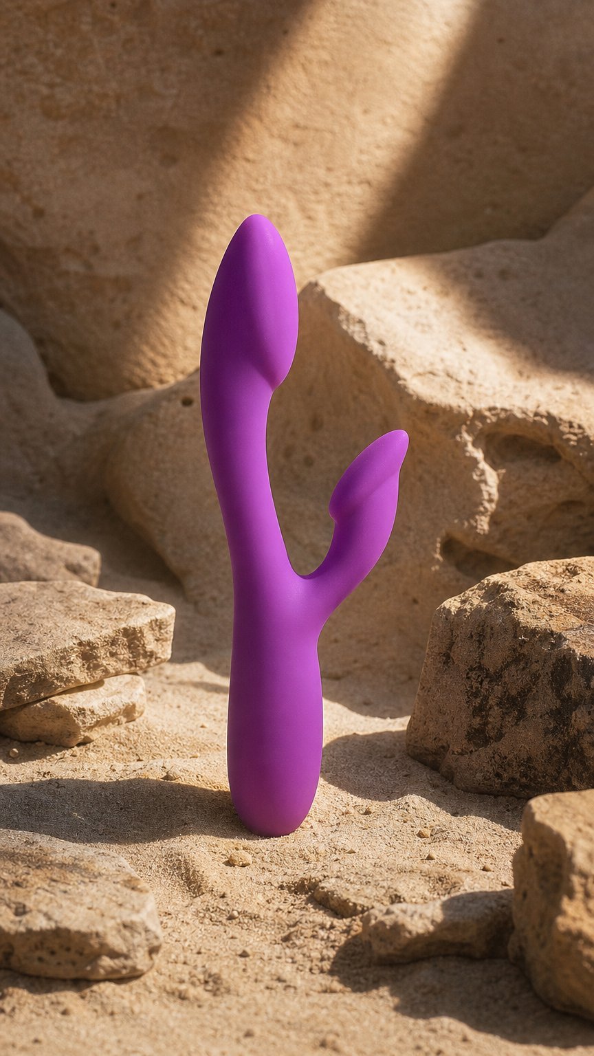 AI product shot of Amethyst