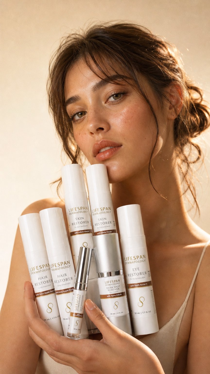 AI product shot of Deluxe Glow Package