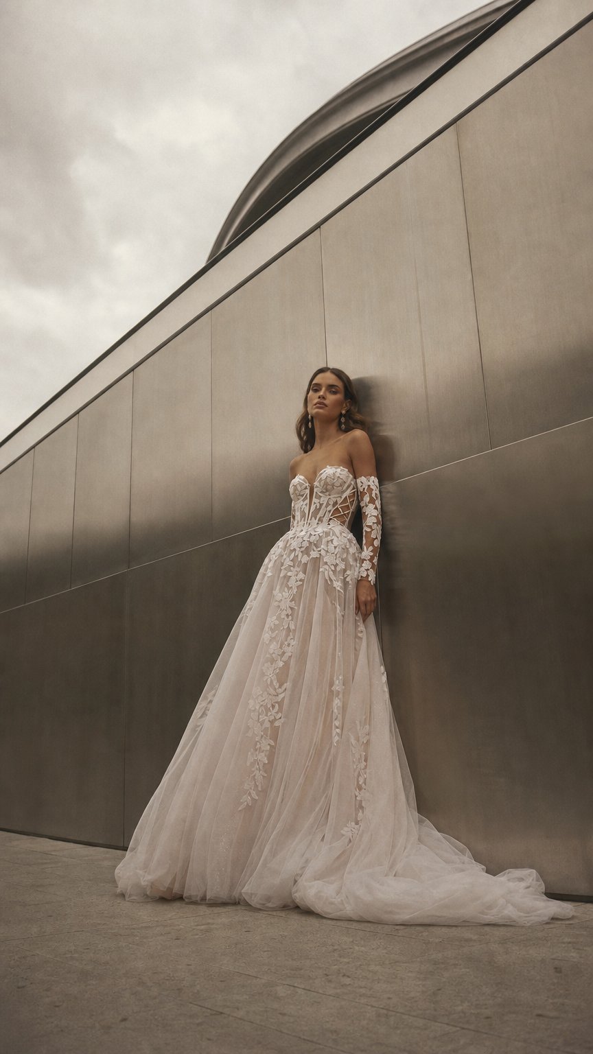 AI product shot of Wedding dress Nabila