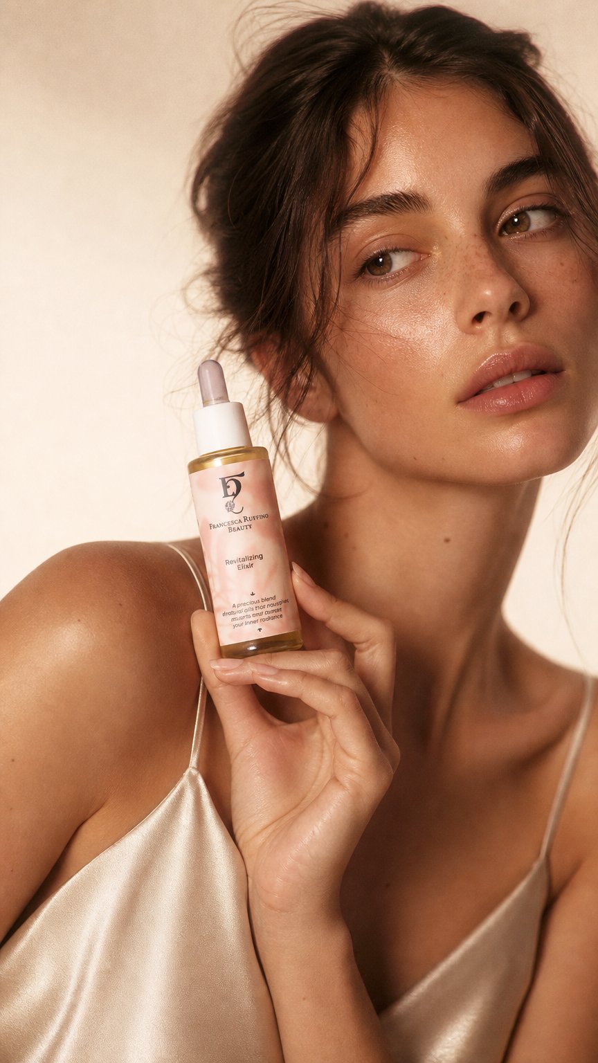 AI product shot of Elisir rivitalizzante 30 ml