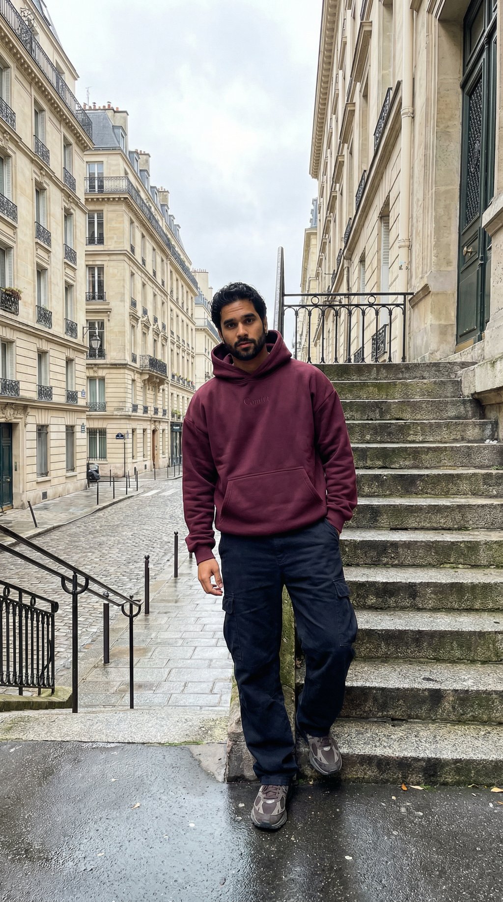 AI product shot of Signature Hoodie