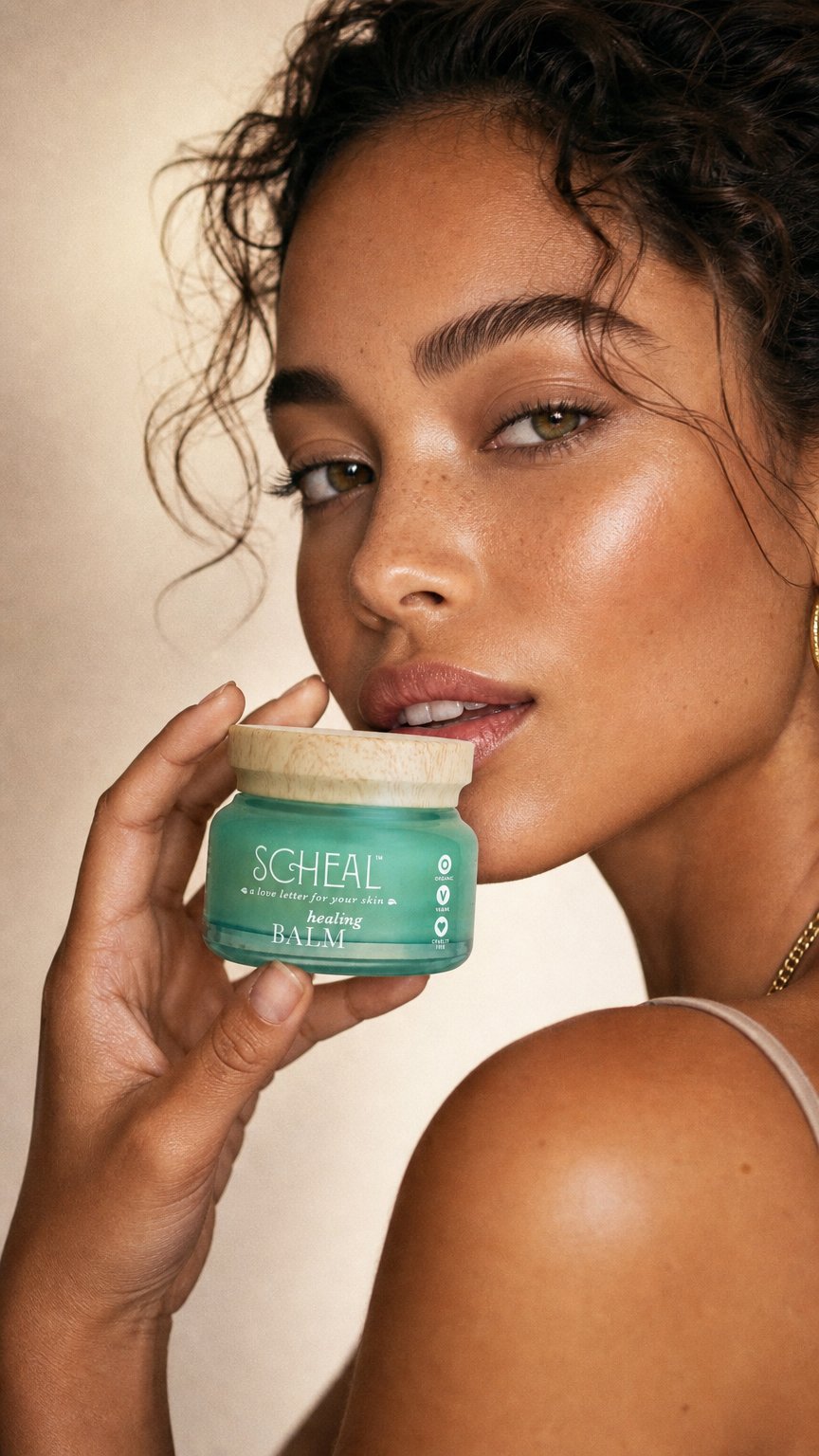 AI product shot of The Healing Balm