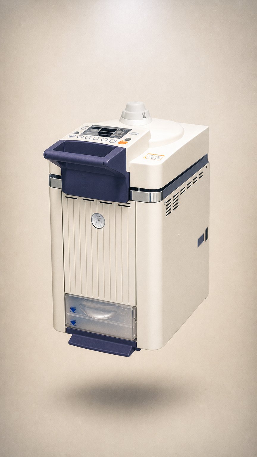 AI product shot of TOMY Laboratory Autoclaves, SX-Series