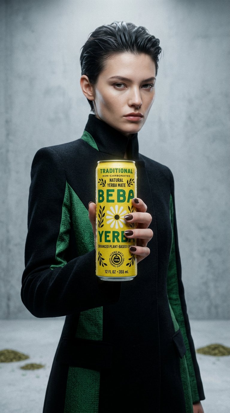 AI product shot of BEBA YERBA - TRADITIONAL FLAVOR(1 can)