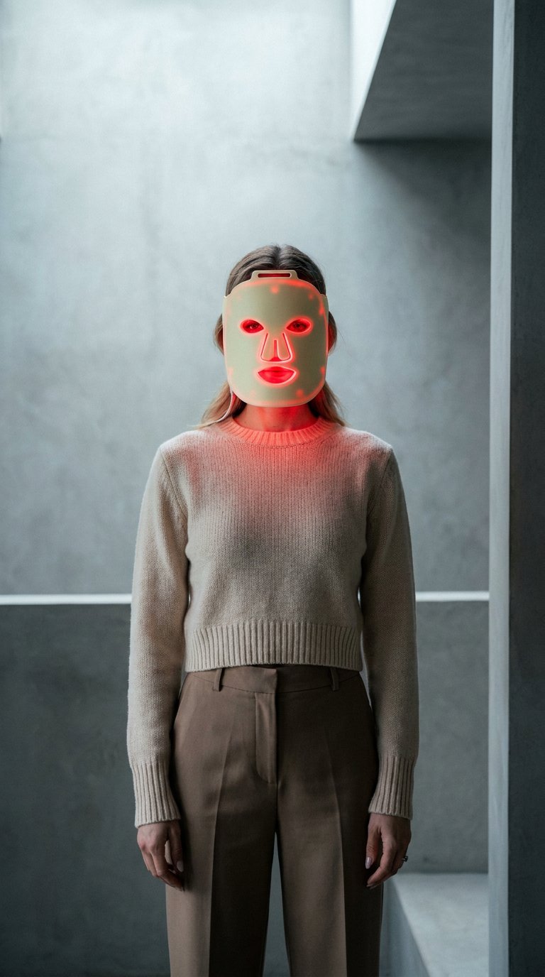 AI product shot of The Sonna Mask + Serum Bundle