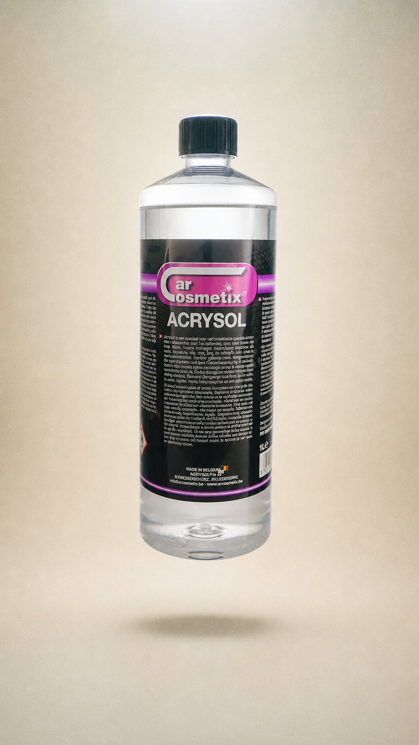 AI product shot of Acrysol 1L
