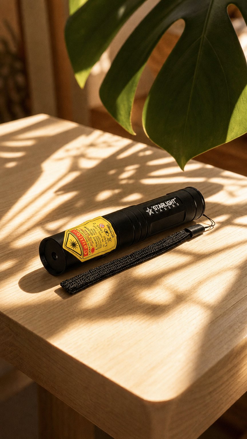 AI product shot of Starlight lasers R2 Pro Rode Laserpen