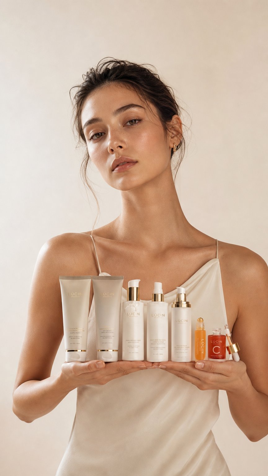 AI product shot of NORMAL AND DRY SET