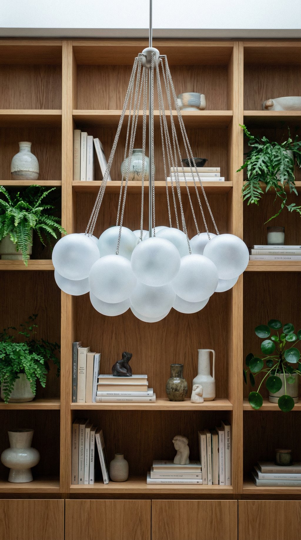 AI product shot of Cloud 19 - Chandelier