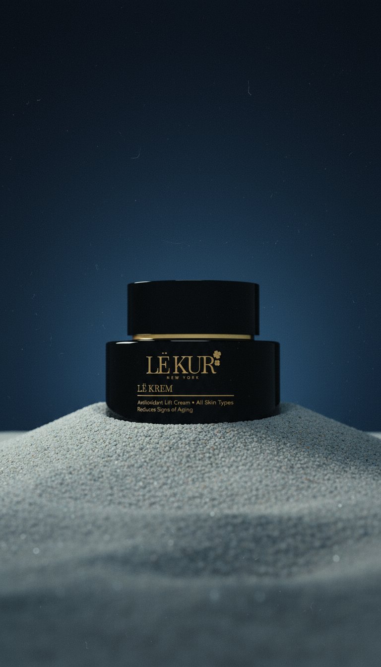 AI product shot of LË KREM