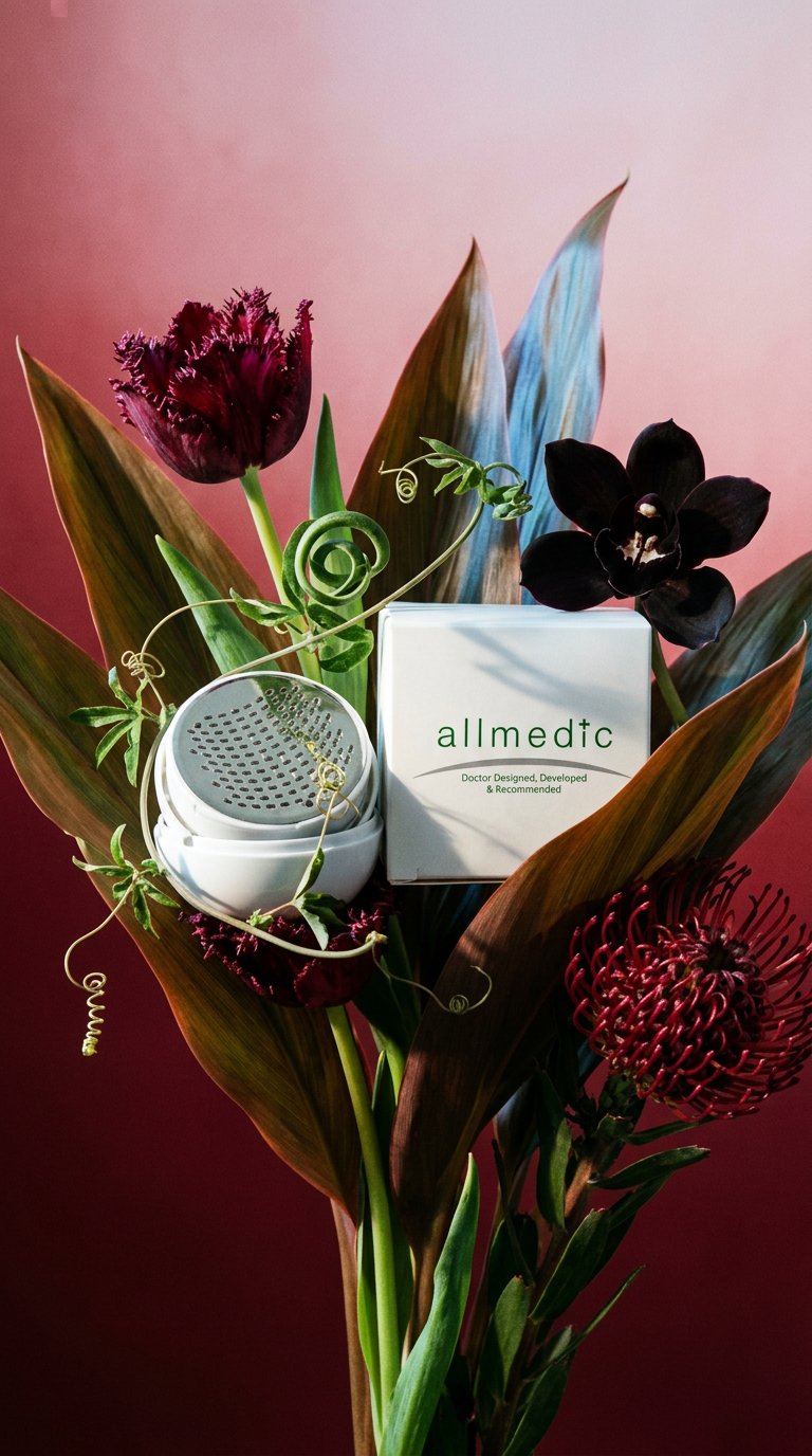 AI product shot of allmedic Exfoliator Skin Rejuvenator