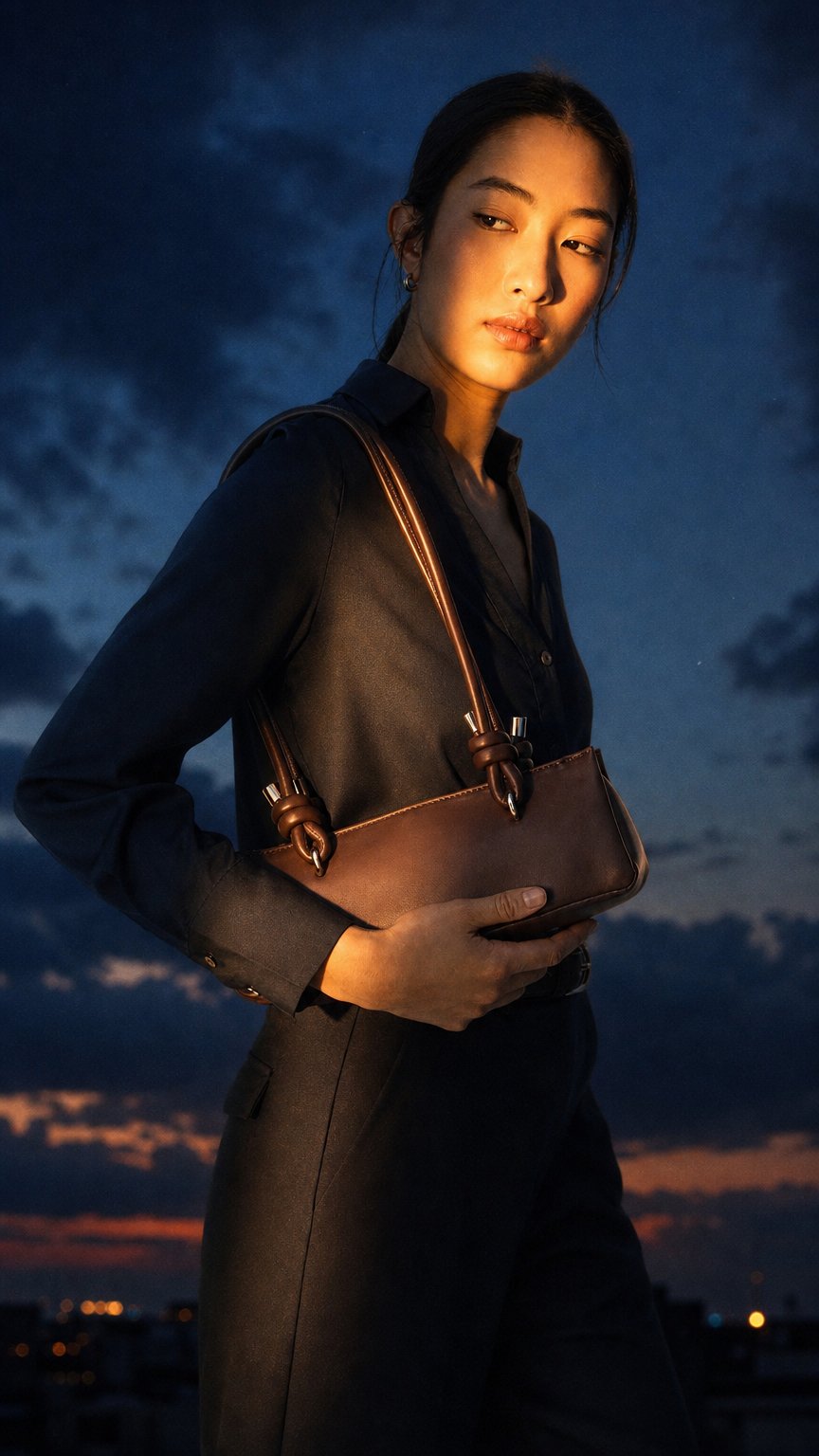 AI product shot of Osaka Knot Bag