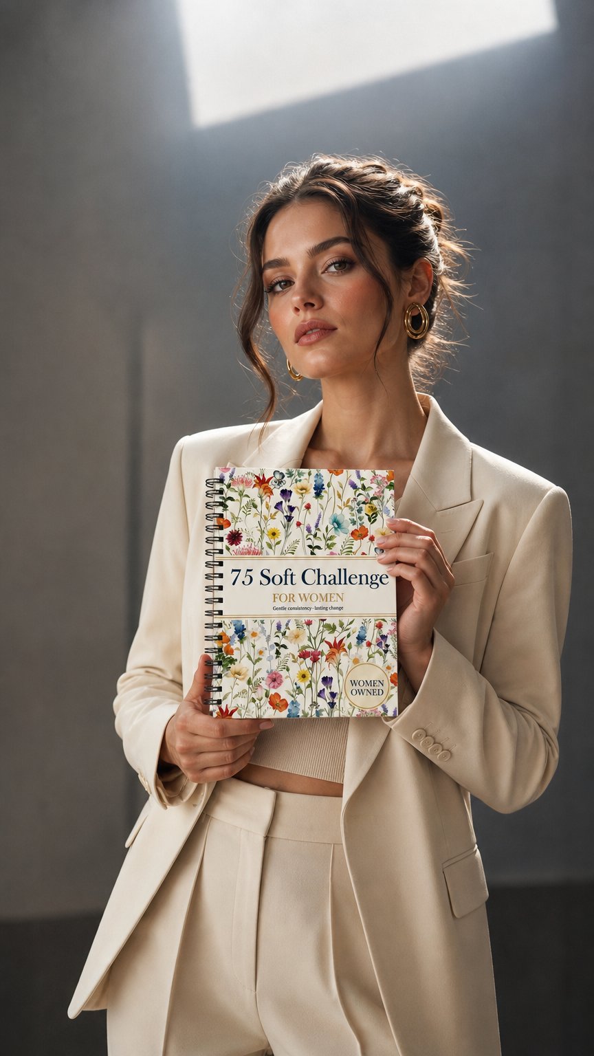 AI product shot of 75-Day Women Mental Reset Book