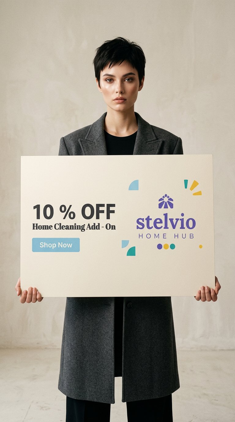 AI product shot of STELVIO HOME HUB
