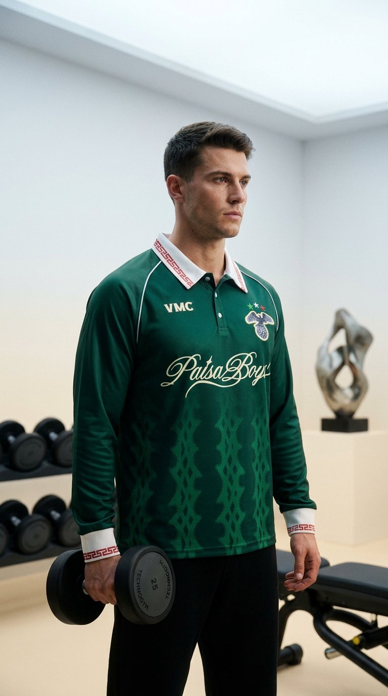 AI product shot of Sueños Jersey (Green)
