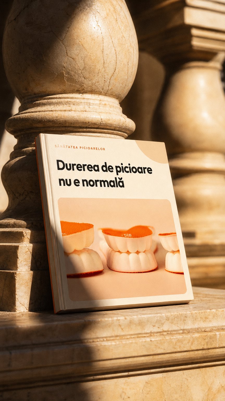 AI product shot of Ghid MUALE: Durerea de picioare nu e normală (PDF)