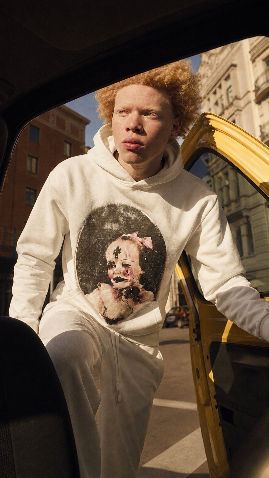 AI product shot of Relic Hoodie