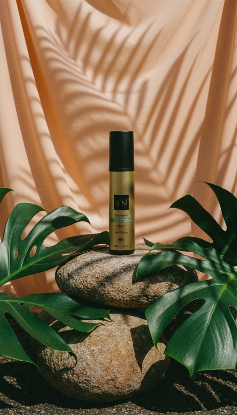 AI product shot of GHD BODYGUARD - HEAT PROTECT SPRAY FOR FINE & THIN HAIR
