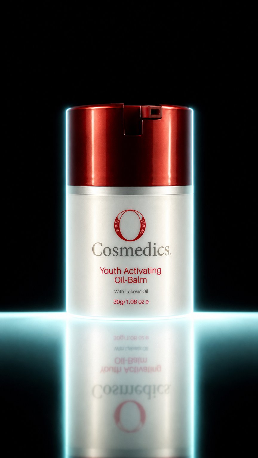 AI product shot of Youth Activating Oil-Balm | Cosmedics