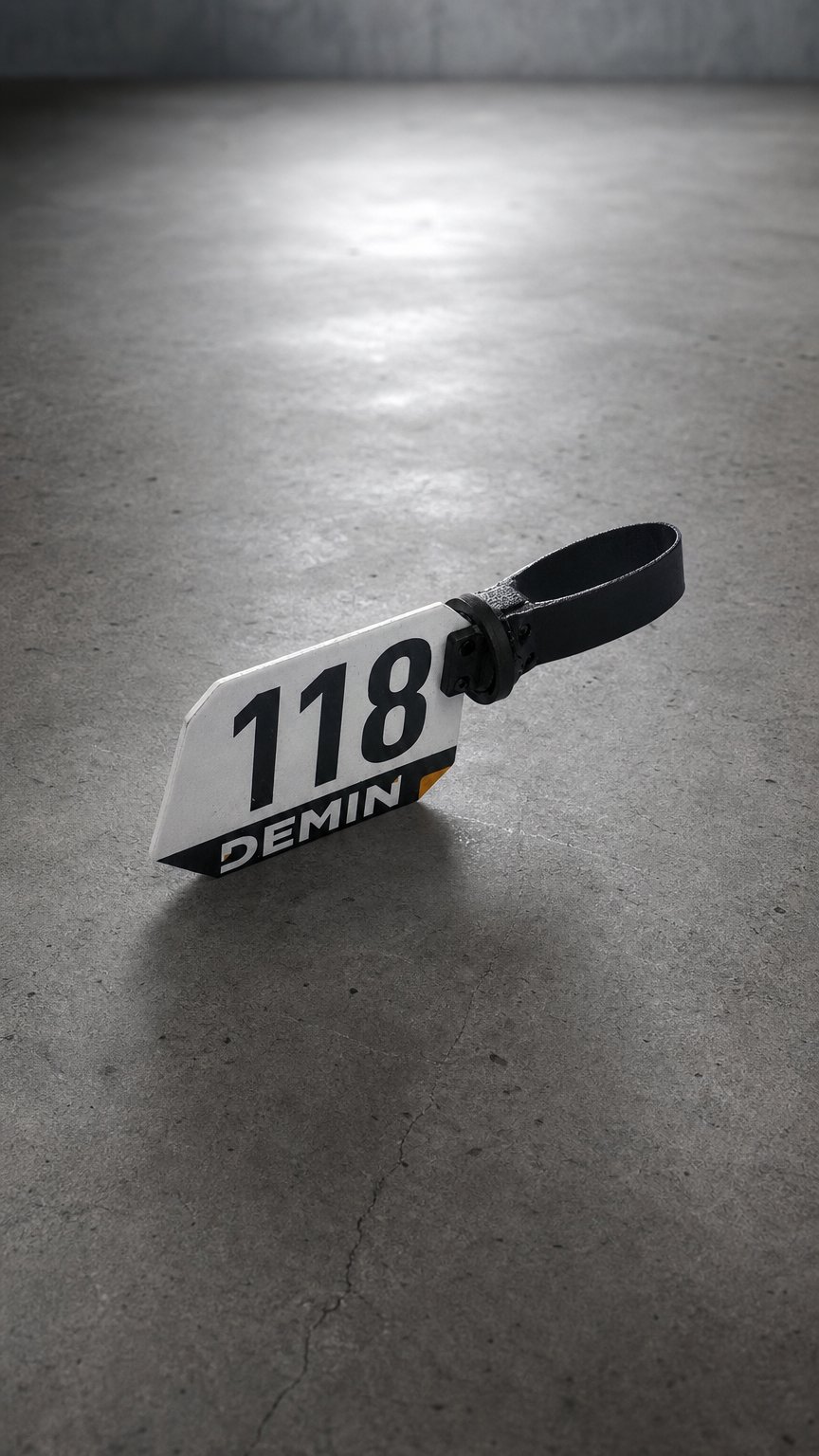 AI product shot of Race number adapter for light/Radar mounts