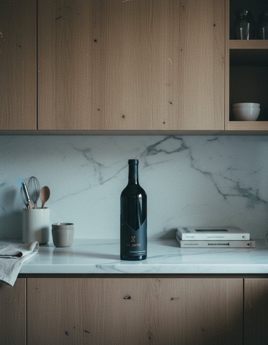 AI product shot of Cabernet Sauvignon, Paso Robles 2021