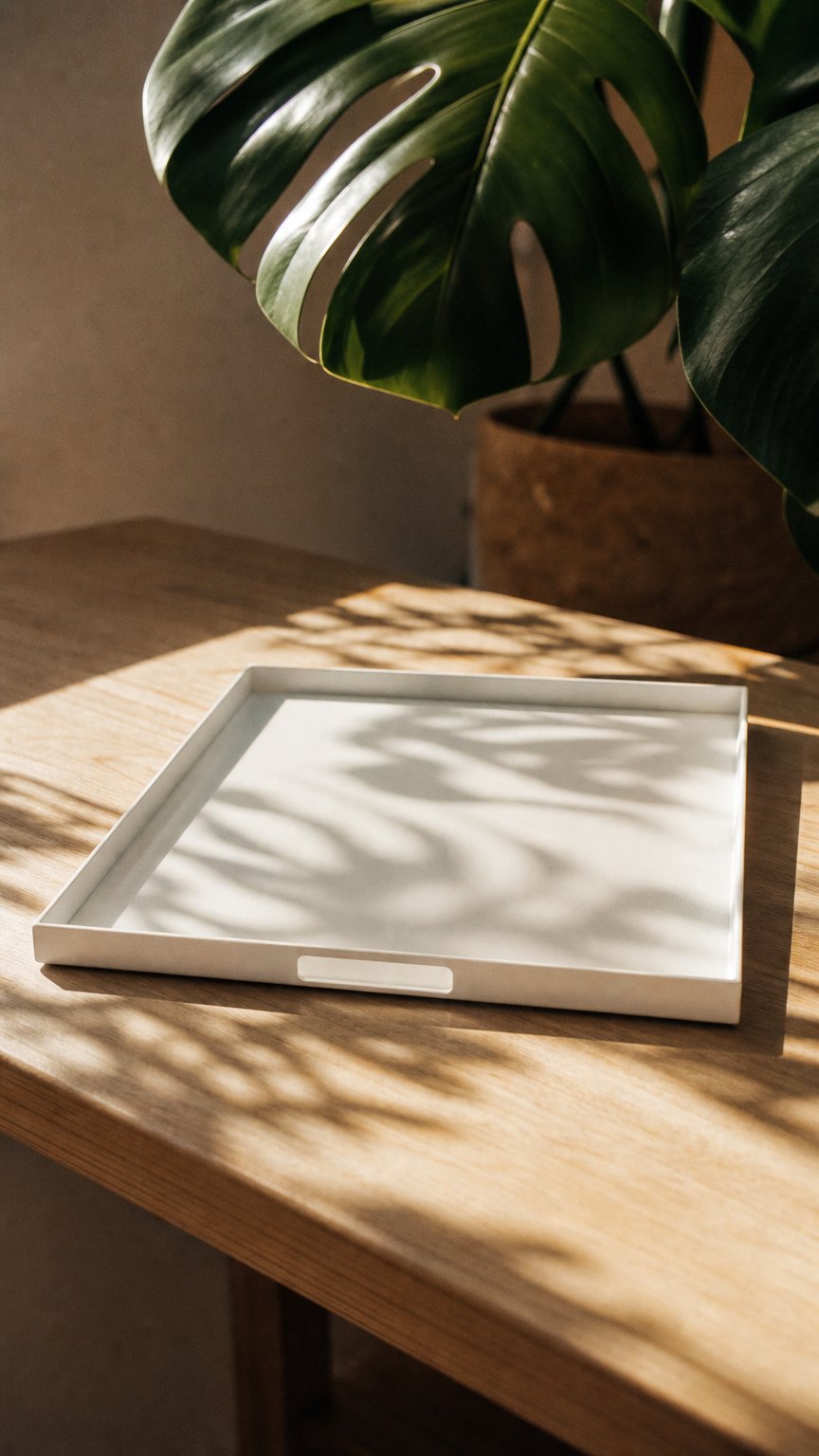 AI product shot of Toaster Coaster™ — Matte White