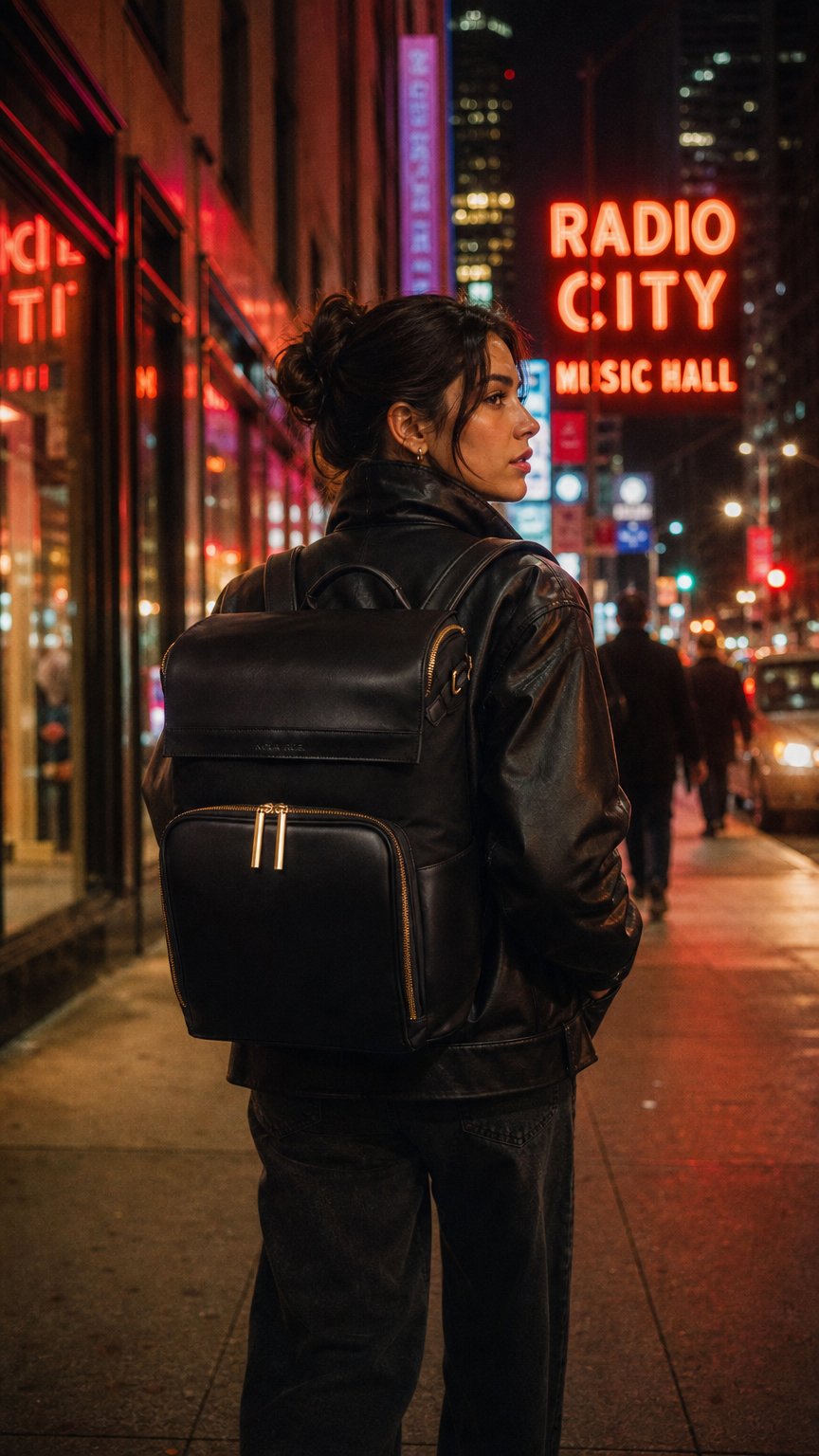 AI product shot of The Billie Backpack