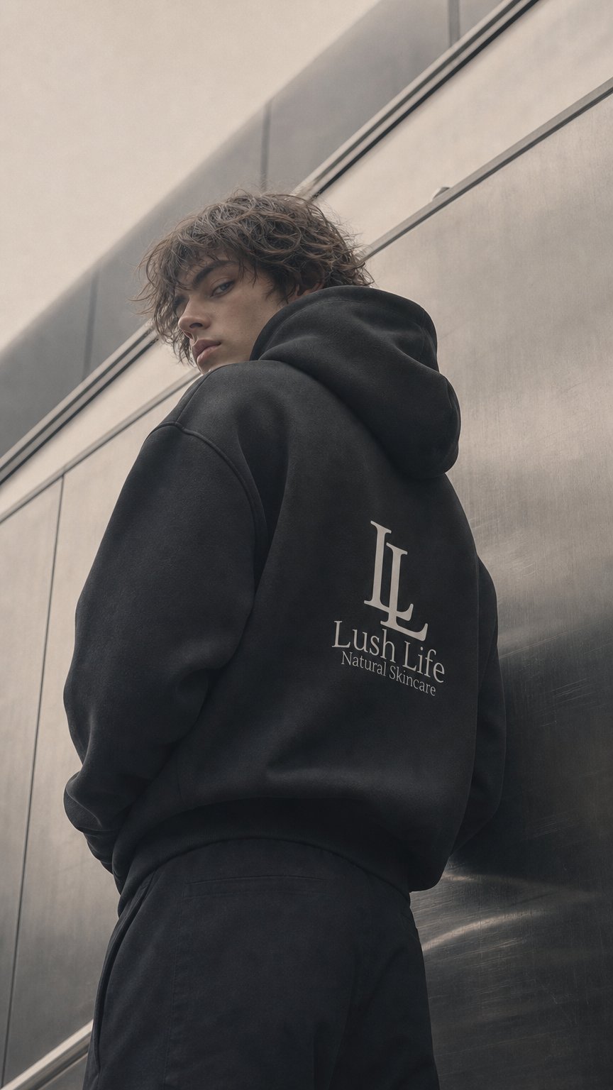 AI product shot of Lush Life Signature Hoodie