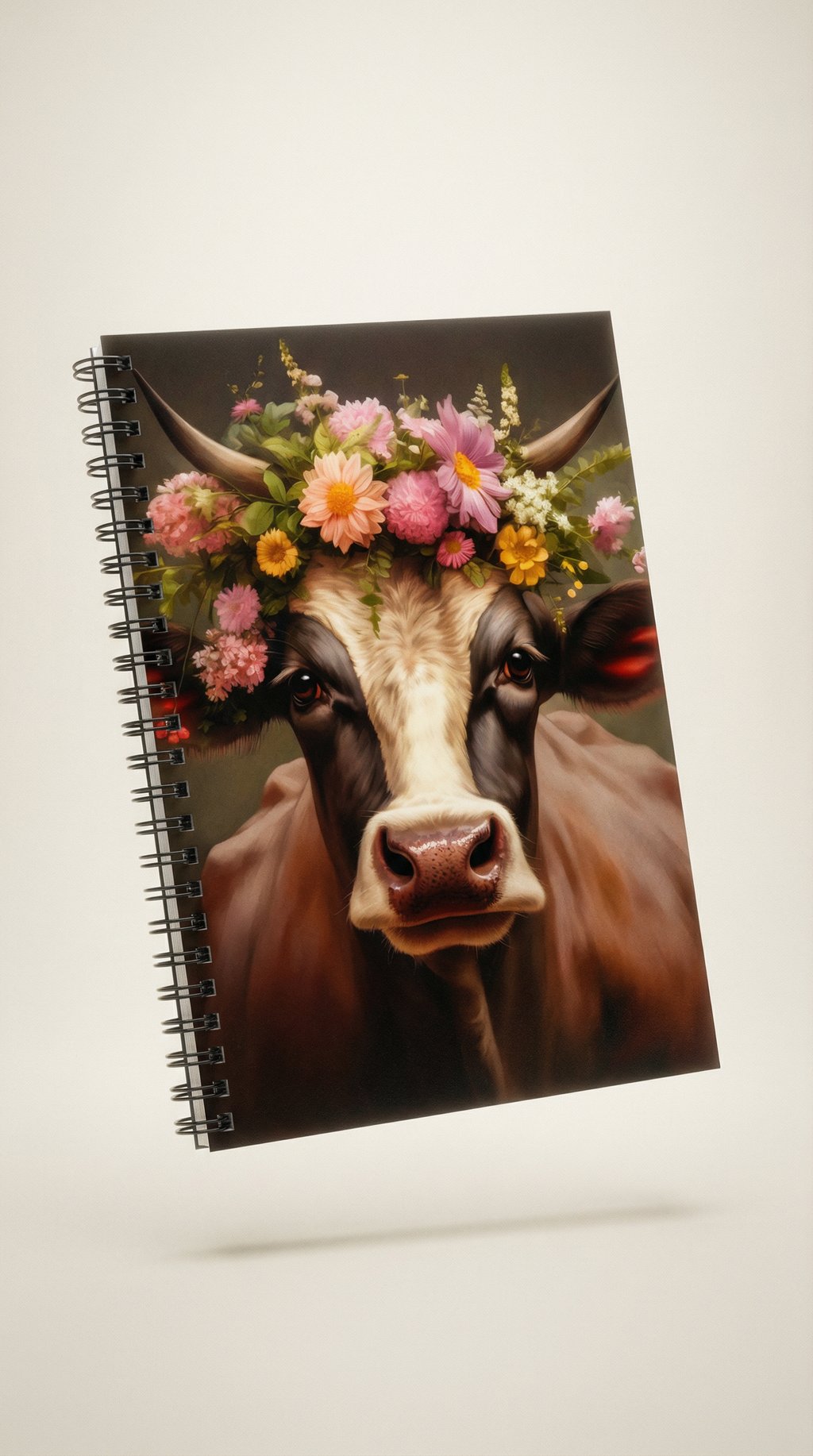 AI product shot of Spiral Notebook - Ruled Line