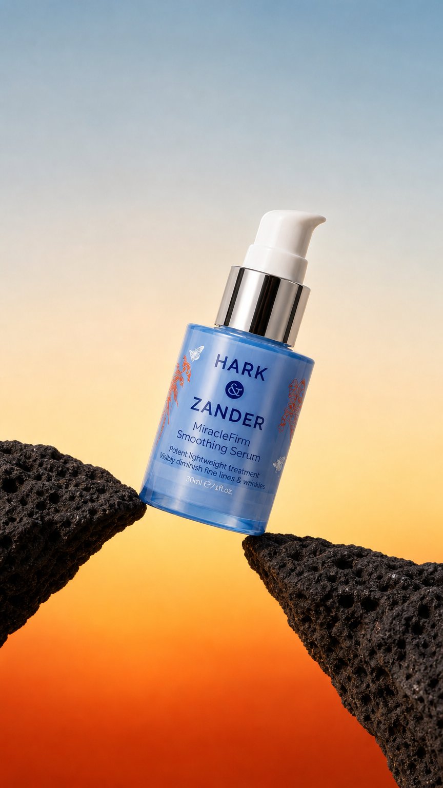 AI product shot of MiracleFirm Smoothing Serum