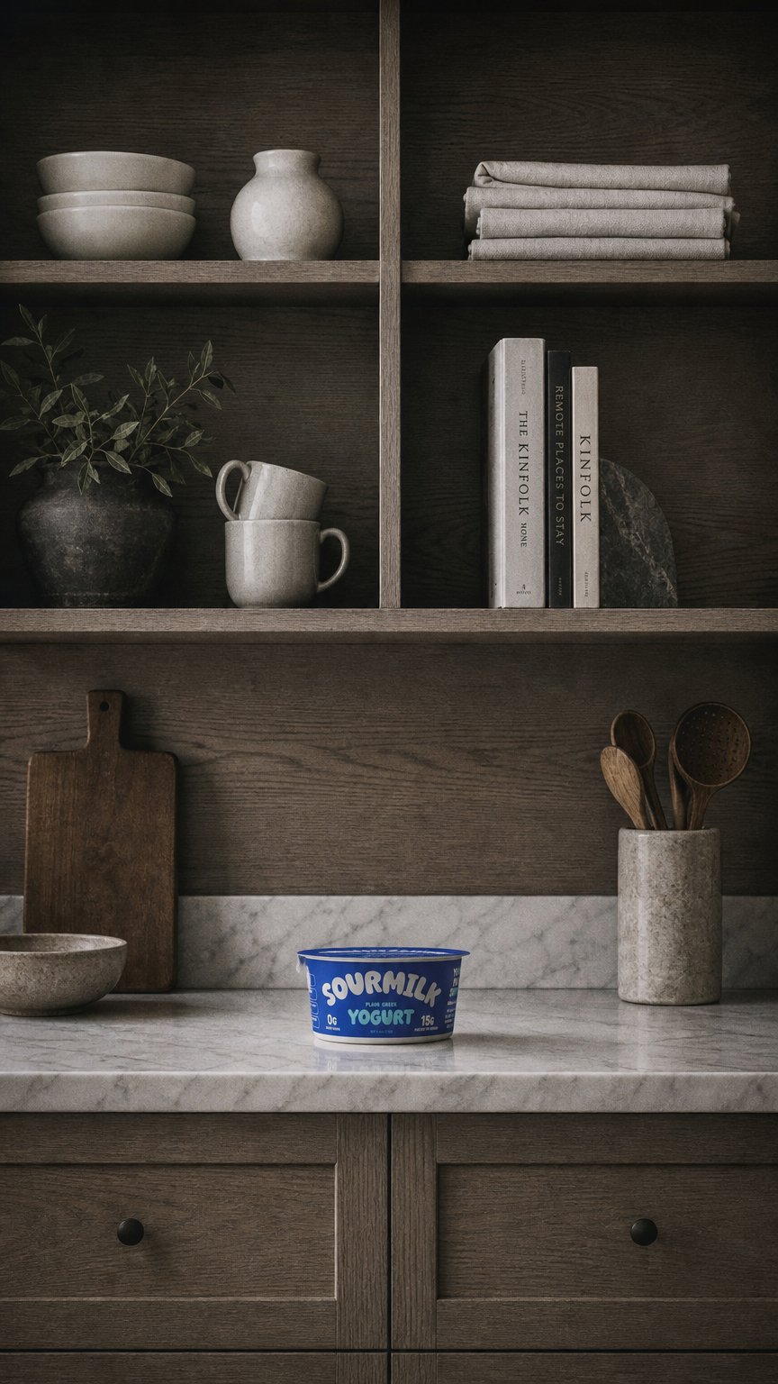 AI product shot of Sourmilk Yogurt Single Serve