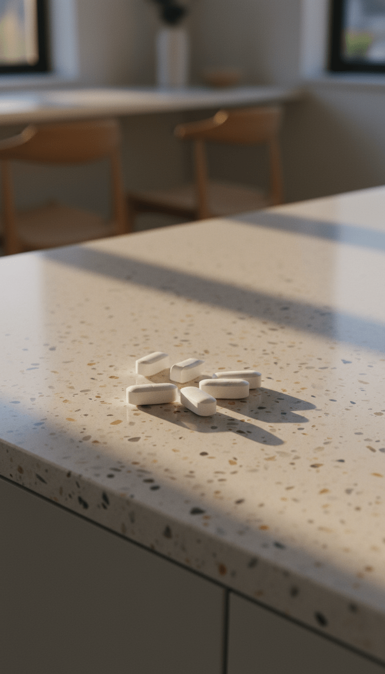 AI product shot of 5 HTP 100mg Tablets
