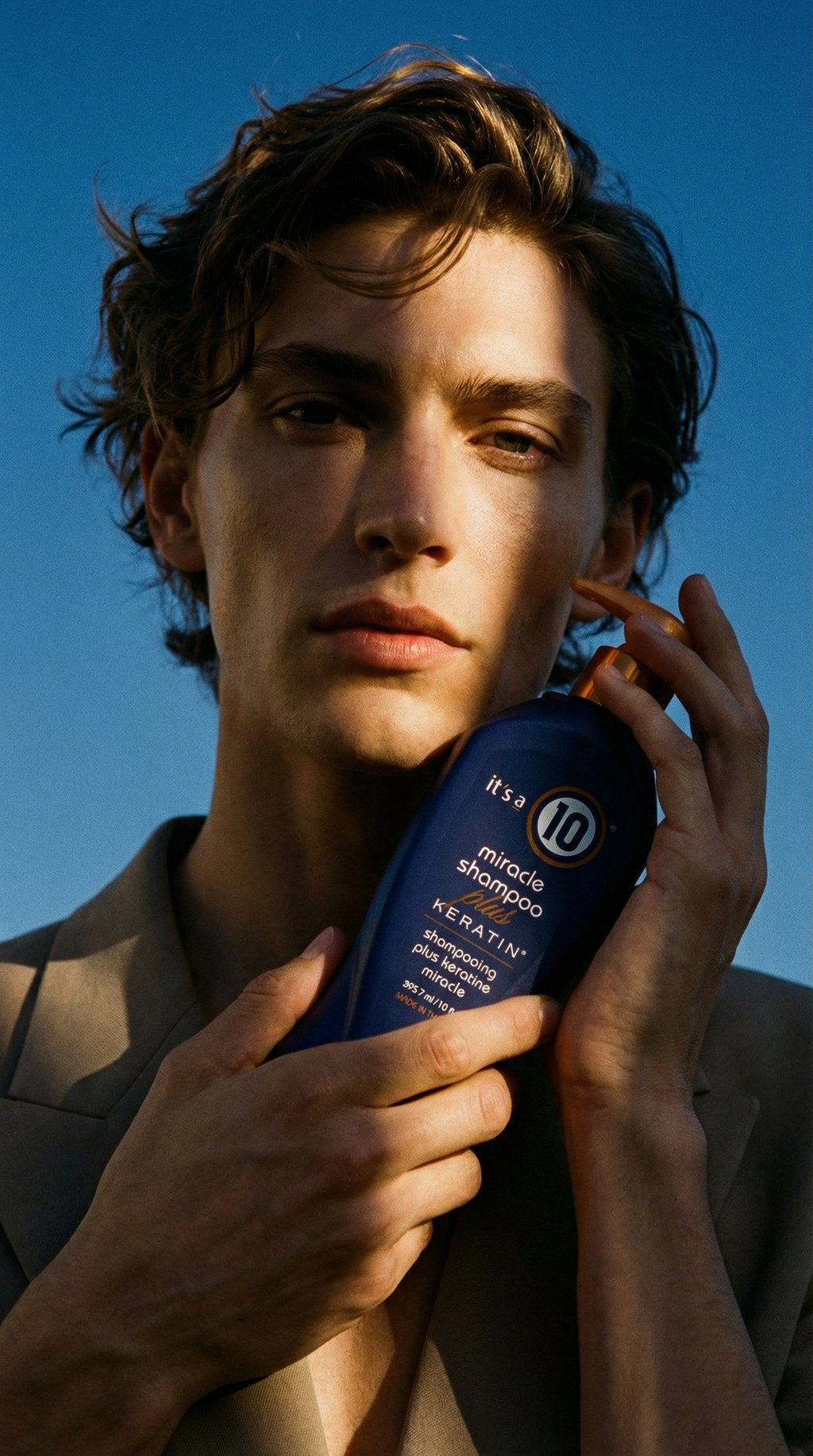 AI product shot of It's a 10 Miracle Daily Shampoo Plus Keratin
