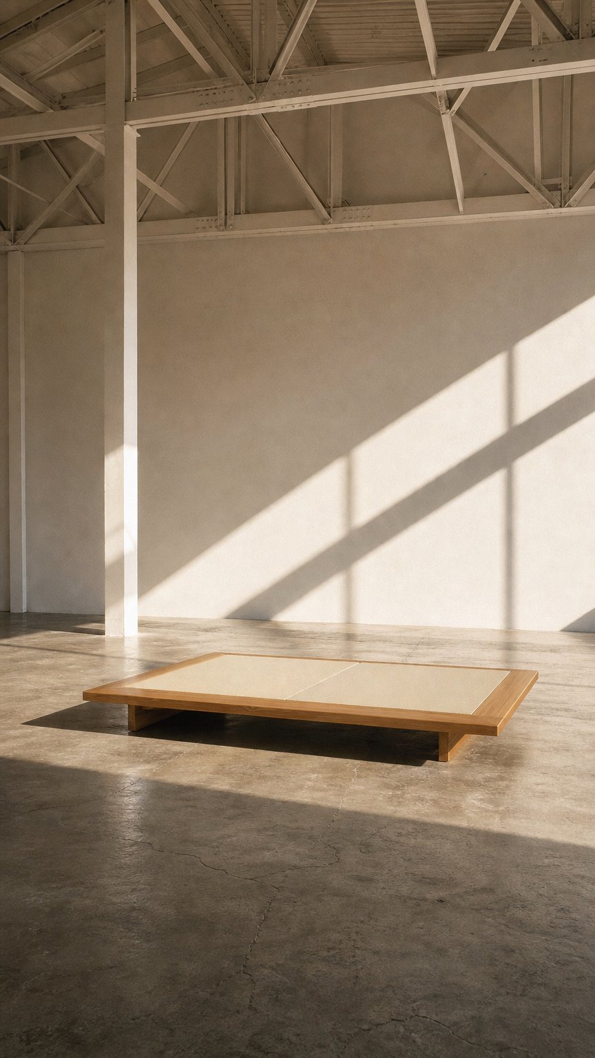 AI product shot of LIVING BED - シングルW(ワイド)