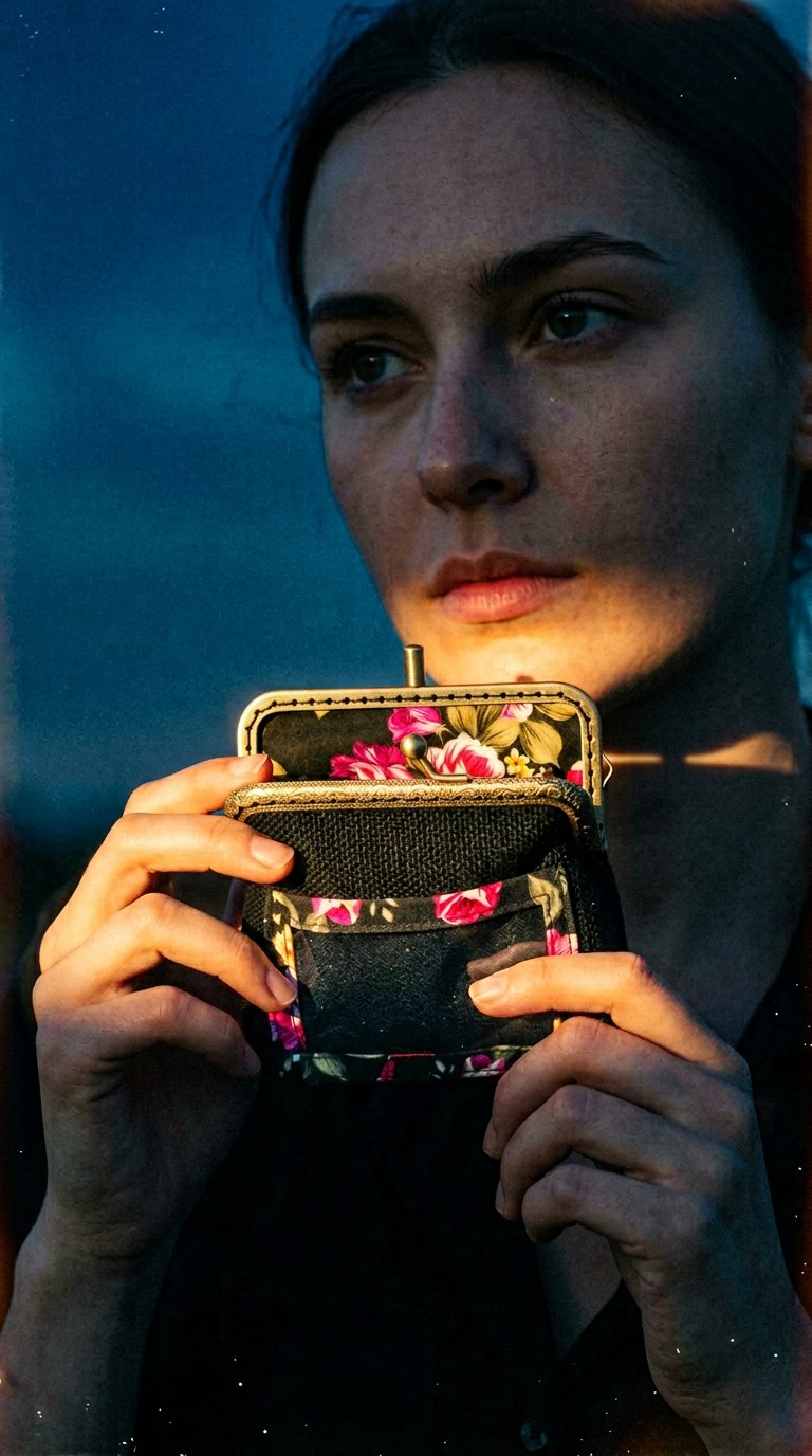 AI product shot of Black ID Wallet