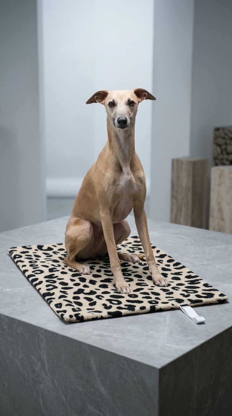 AI product shot of OUTDOOR HUNDEDECKE LEO BLACK