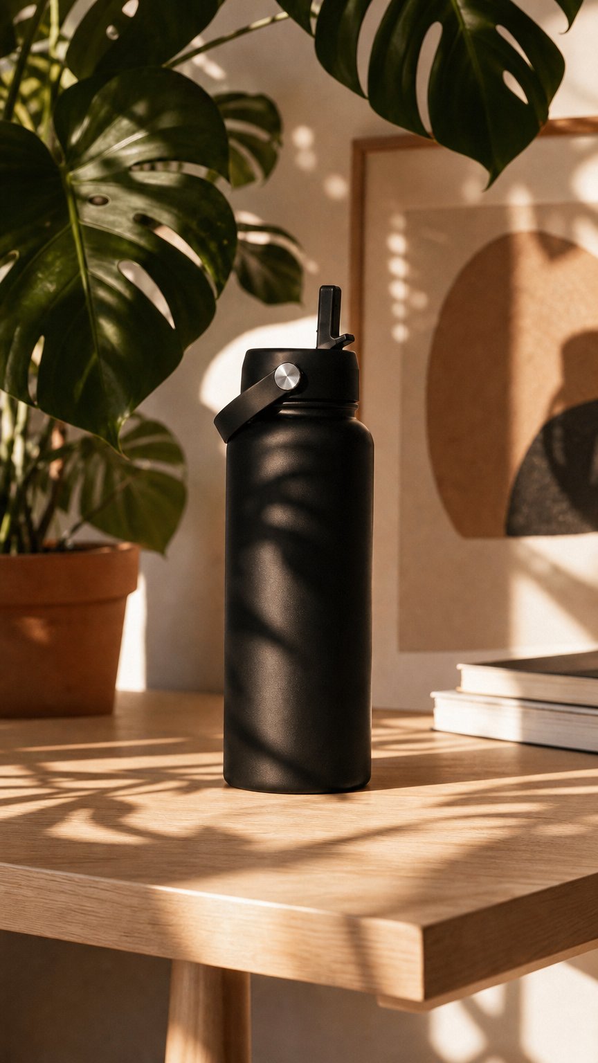 AI product shot of Byron 1L Drink Bottle