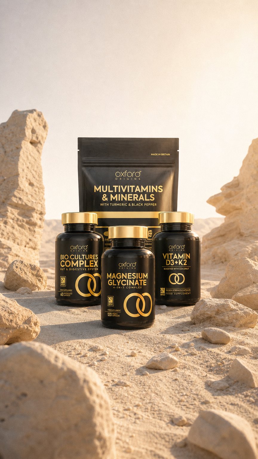 AI product shot of Daily Starter Pack | 2 Month Supply