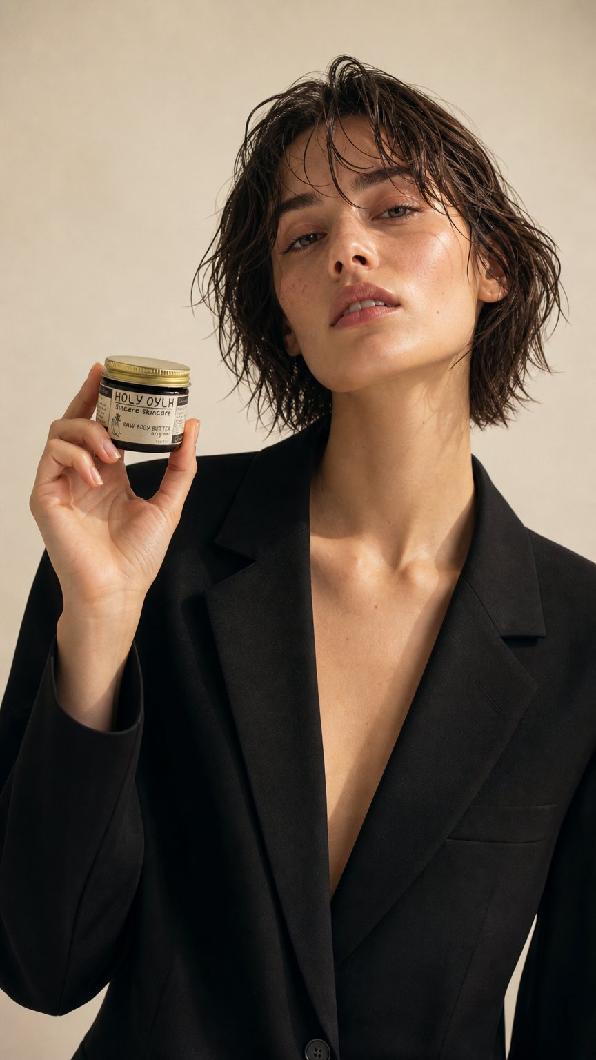 AI product shot of Raw Body Butter /Original